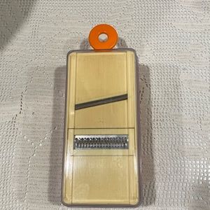Vintage Cheese/Vegetable Grater, Slicer With Container